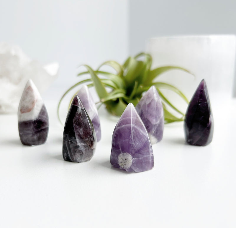 Amethyst Flame - High Vibe Crystals