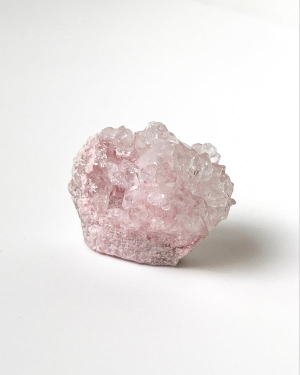 Raw Rhodochrosite + Quartz no. 1