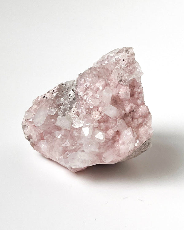 Raw Rhodochrosite + Quartz no. 4