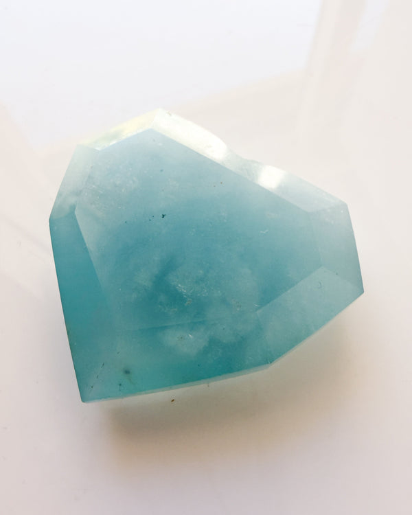 Aquamarine Heart no. 1