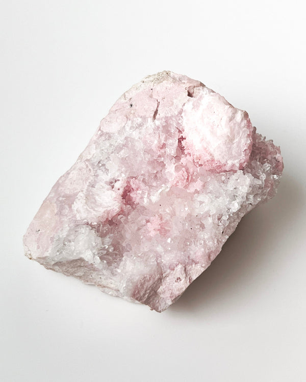 Raw Rhodochrosite + Quartz no. 5