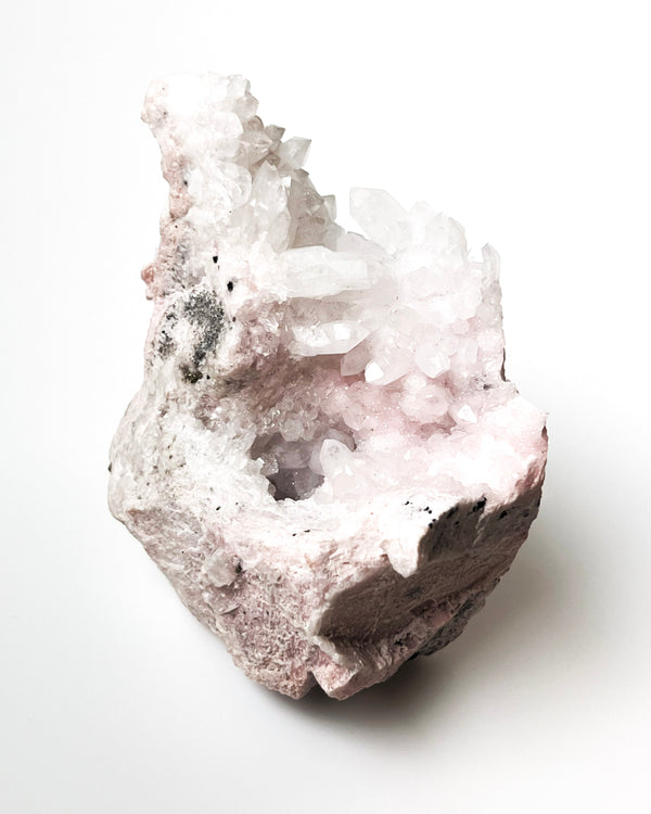 Raw Rhodochrosite + Quartz no. 6