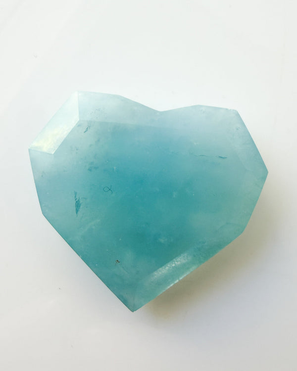 Aquamarine Heart no. 2