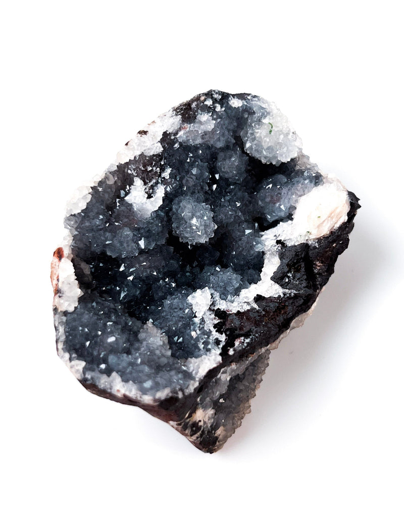 Druzy Quartz + Malachite no. 4