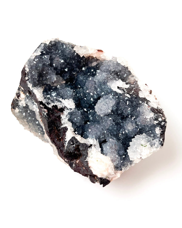 Druzy Quartz + Malachite no. 4