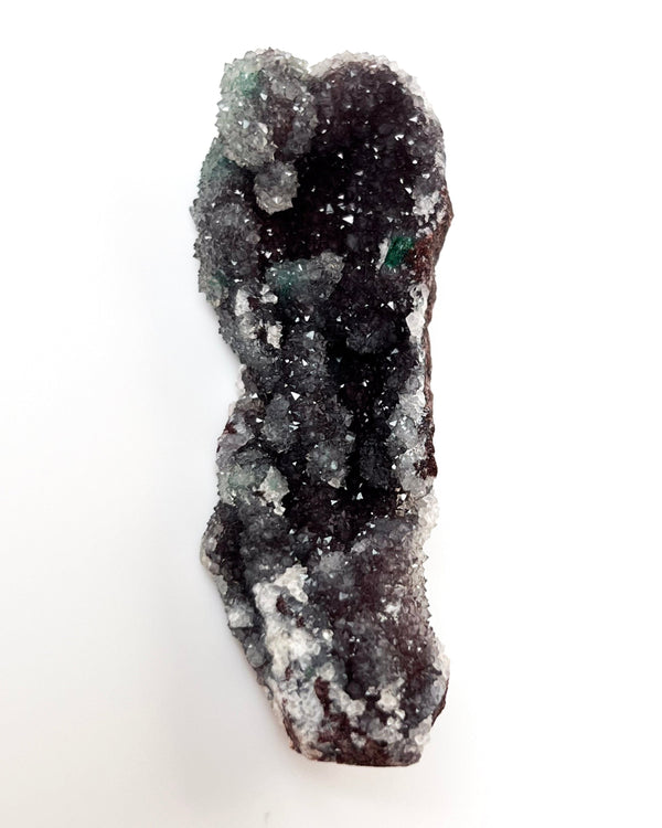 Druzy Quartz + Malachite no. 5