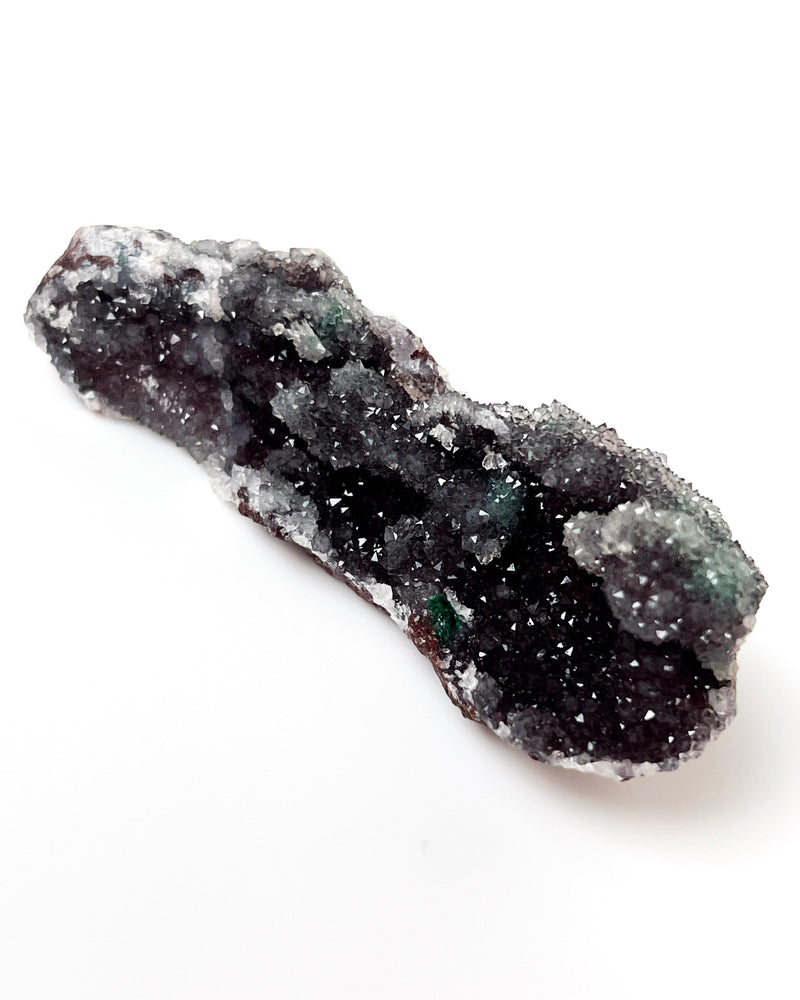 Druzy Quartz + Malachite no. 5