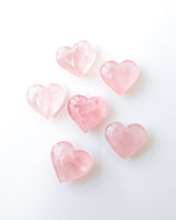 Gem Grade Rose Quartz Heart S