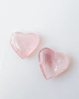 Gem Grade Rose Quartz Heart L