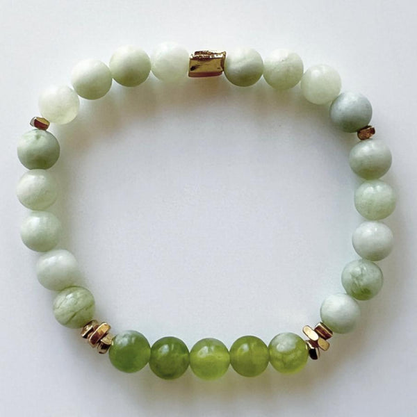 Serpentine Crystal Bracelet - See the Blessings

