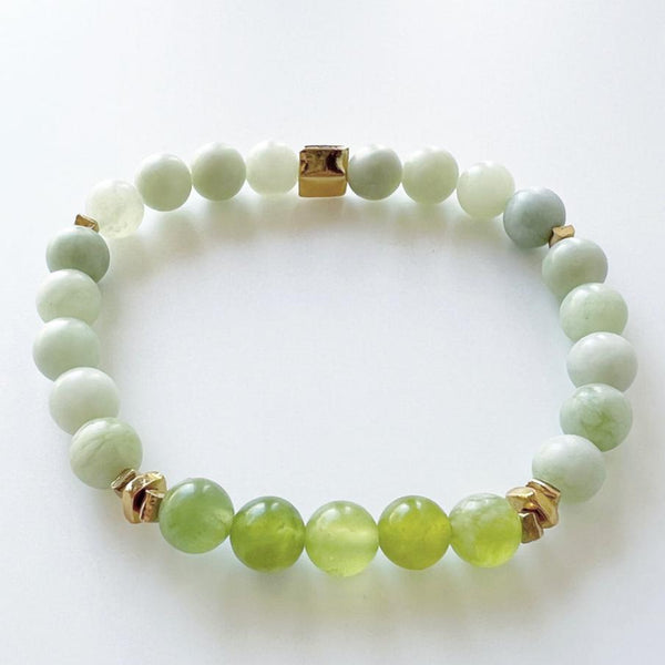 Serpentine Crystal Bracelet - See the Blessings

