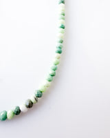 Chrysoprase Gemstone Necklace