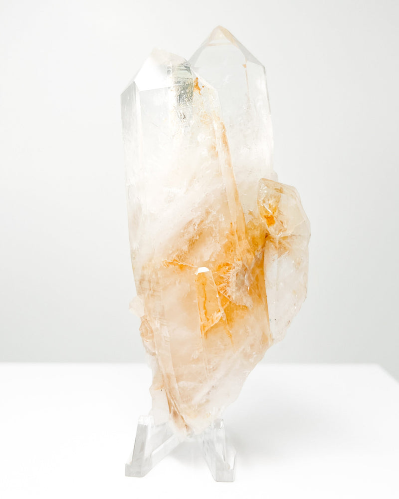 Colombian Lemurian Relationship Quartz with Record Keeper