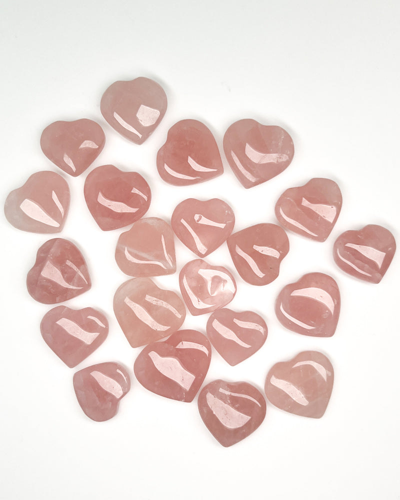 Rose Quartz Heart