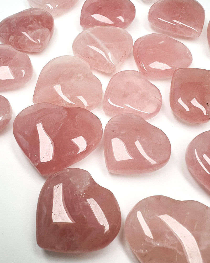 Rose Quartz Heart