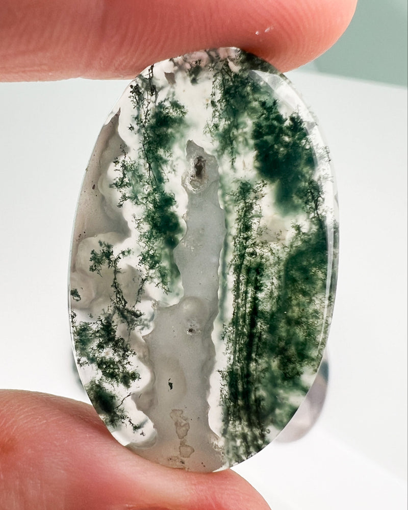 Moss Agate Cabochon no. 1