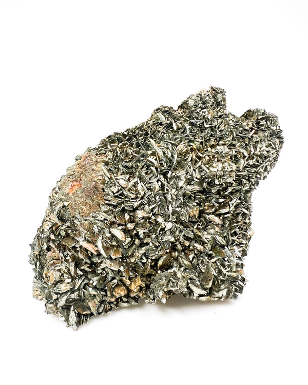 Pyrite over Barite Pseudomorph