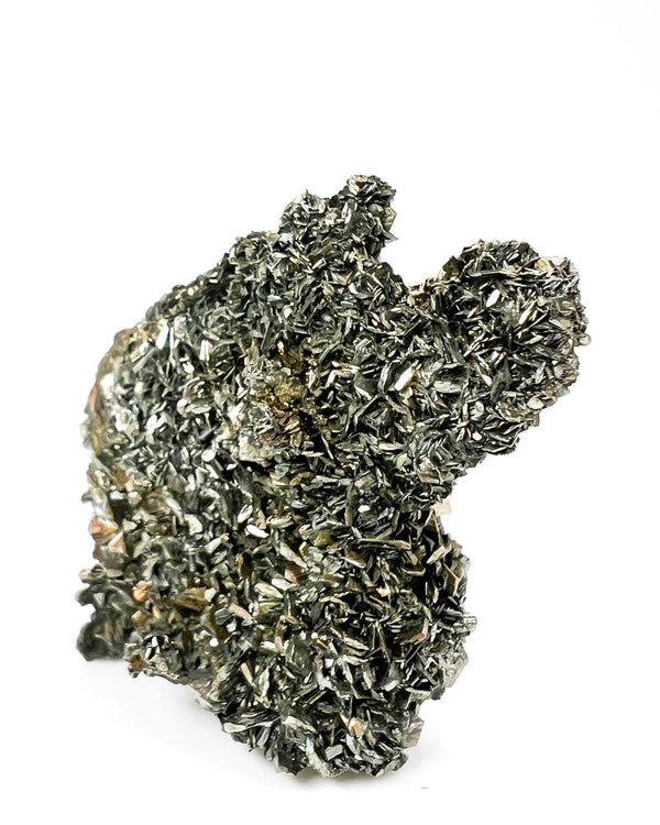 Pyrite over Barite Pseudomorph