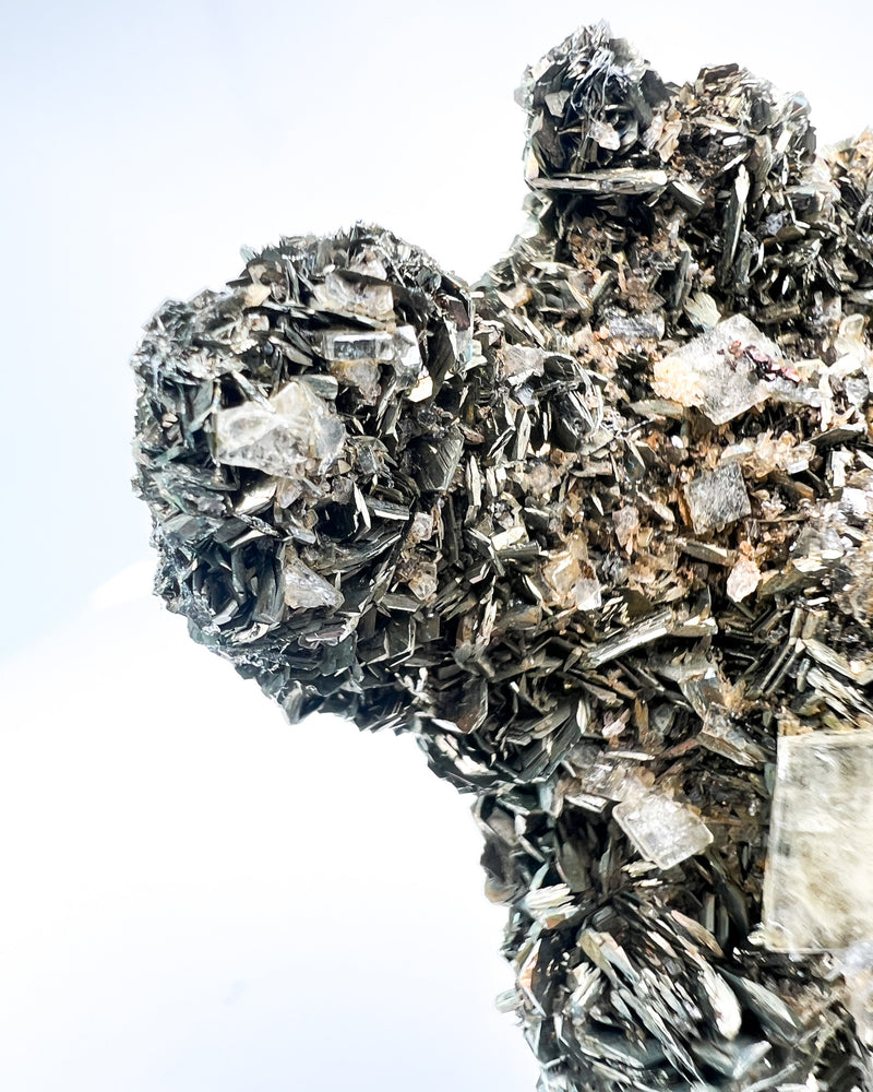 Pyrite over Barite Pseudomorph