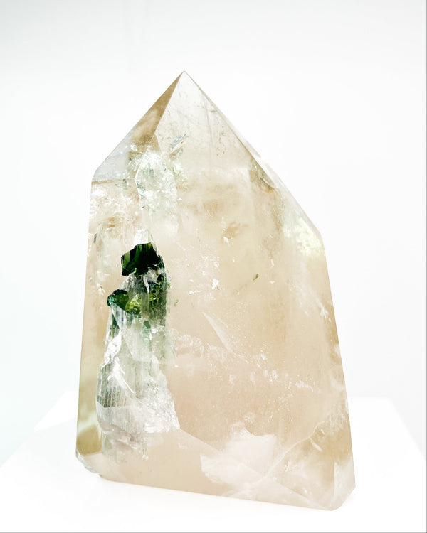 Citrine + Green Tourmaline Specimen
