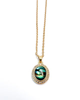 Abalone Oval Necklace