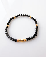 Black Tourmaline Crystal Bracelet - Protection Mini