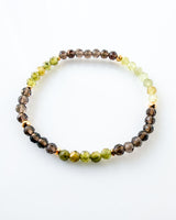 Green Garnet · Smoky Quartz Bracelet - Time to Thrive