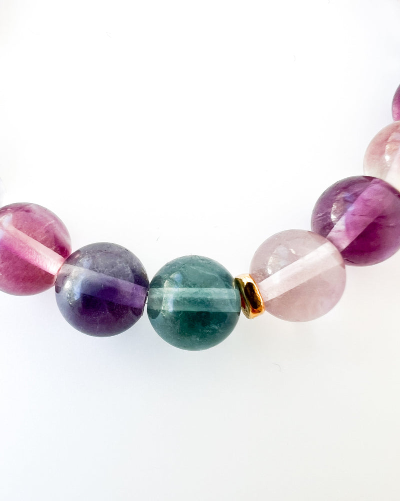 Fluorite Crystal Bracelet - Clario