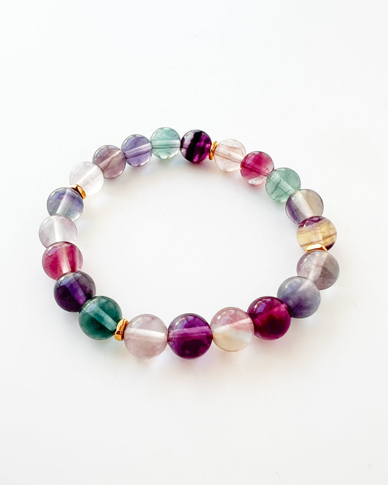 Fluorite Crystal Bracelet - Clario
