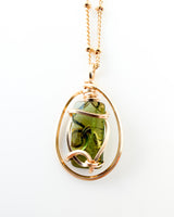 Green Tourmaline Wrap