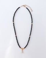 Gilson Opal + Black Tourmaline Necklace