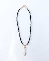 Mother Of Pearl Gemstone Necklace