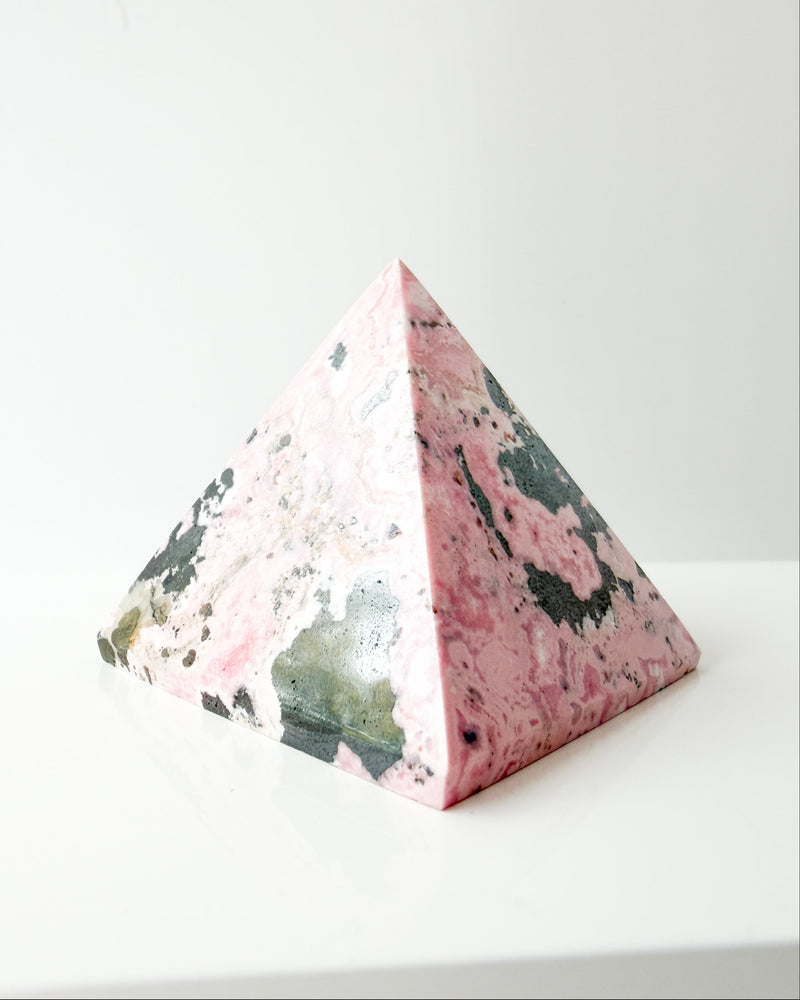 Rhodonite Pyramid