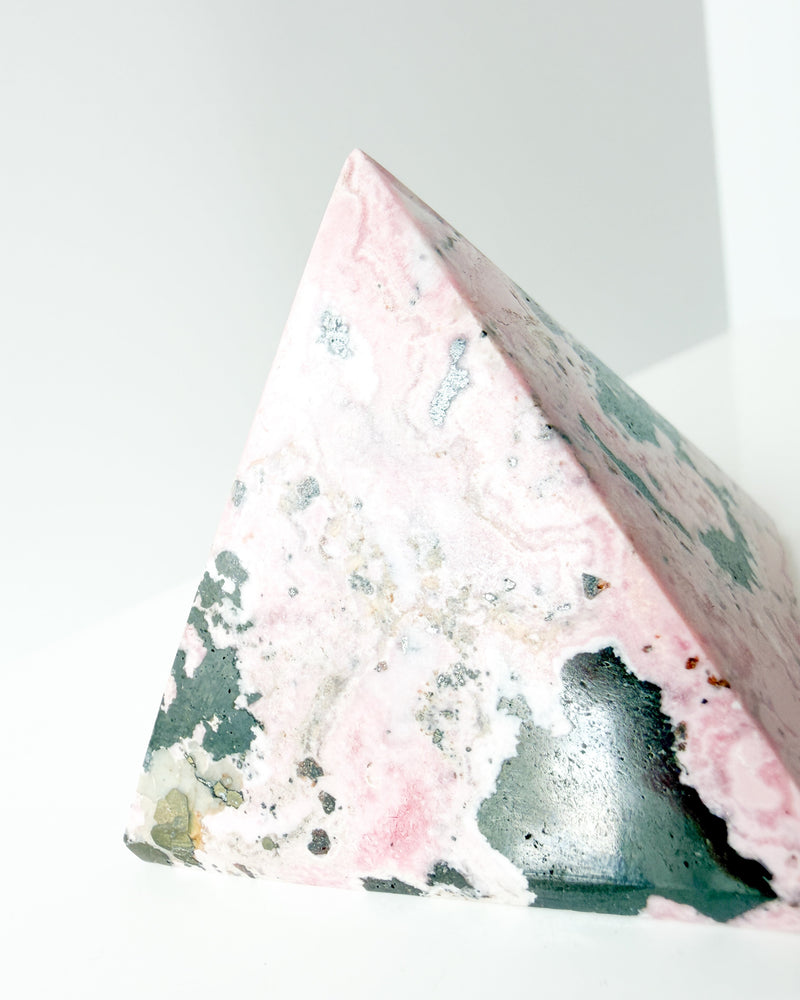 Rhodonite Pyramid