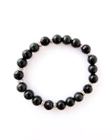 Green Burma Jade · Onyx Bracelet - Safe to Succeed