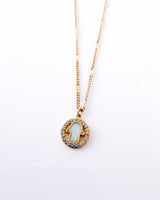 Gilson Opal Hamsa Necklace