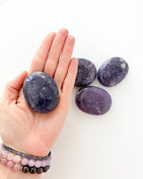Lepidolite Palmstone