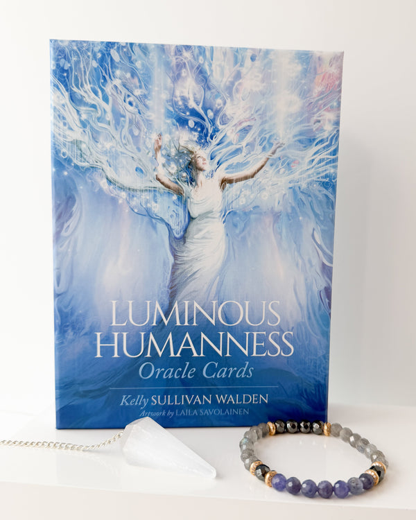 Luminous Bundle - Holiday Gift Set - Oracle Cards - Crystal Bracelet - Pendulum
