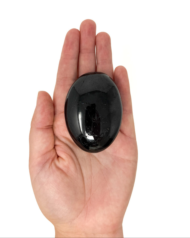 Black Tourmaline Palmstone