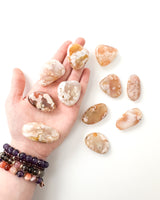 Flower Agate Mini Palmstone