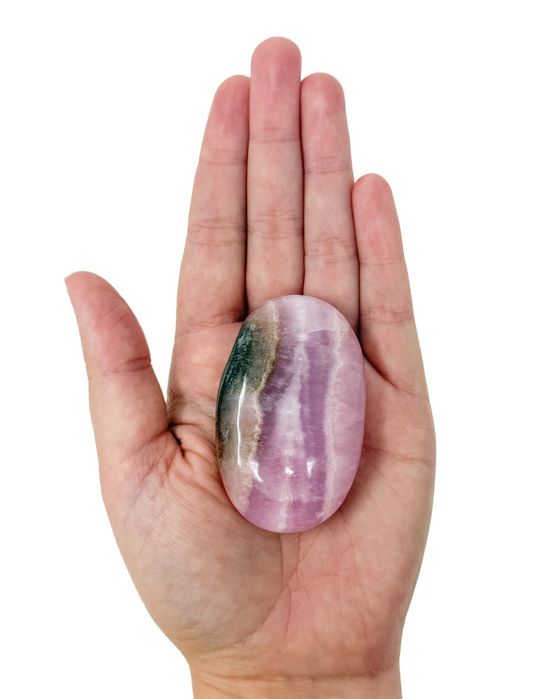 Pink Aragonite Palmstone no. 5