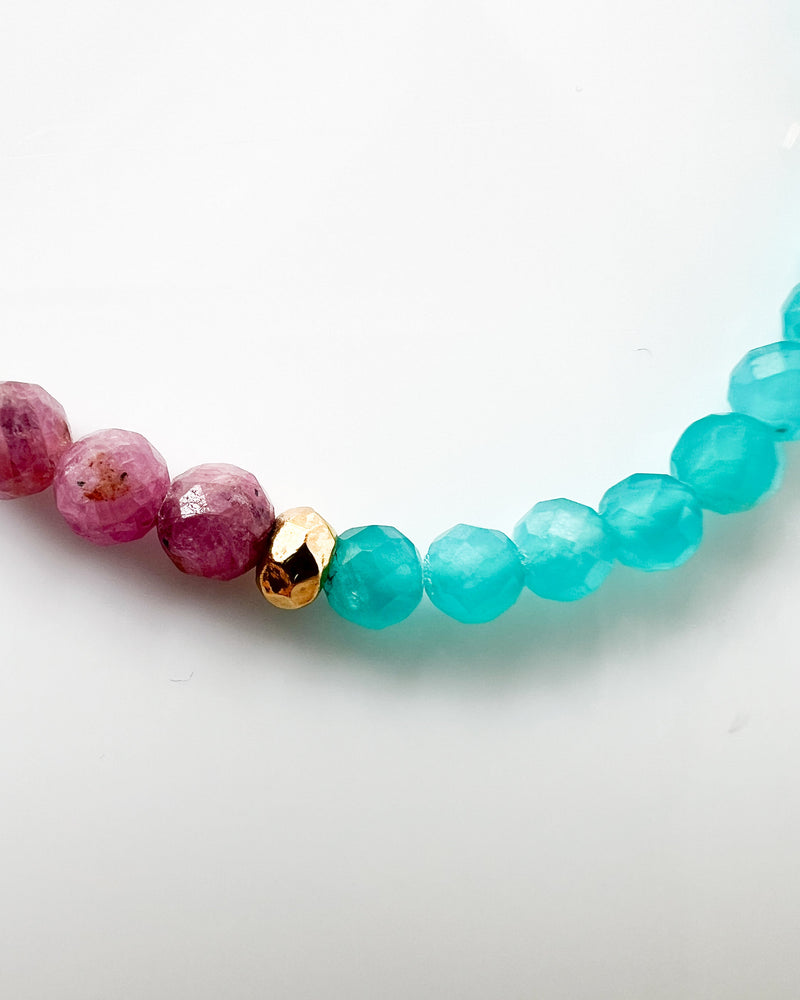 Ruby · Amazonite Crystal Bracelet - Lust for Life