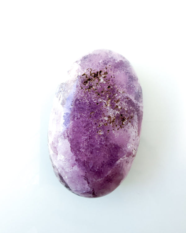 Pink Aragonite Palmstone