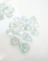 Blue Topaz Heart Small