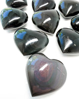 Rainbow Obsidian Heart