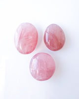 Rose Quartz Palmstone L