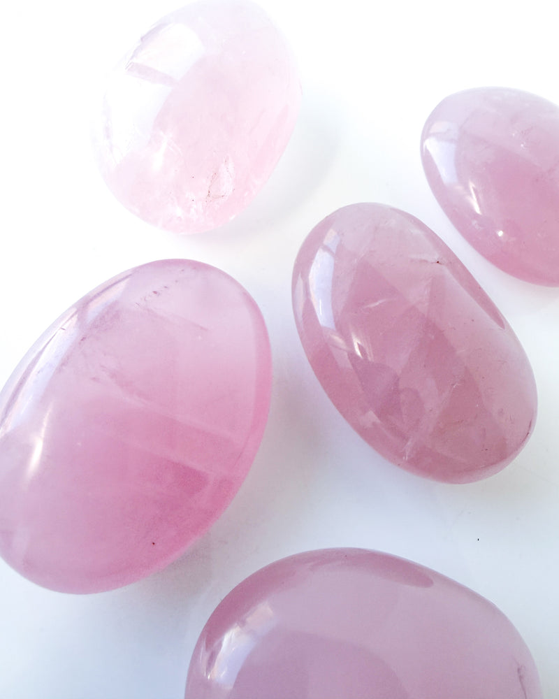 Rose Quartz Palmstone M