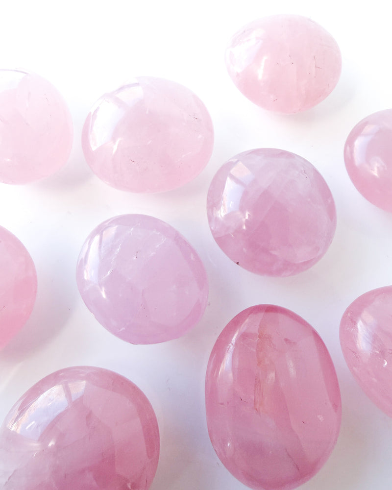 Rose Quartz Palmstone S