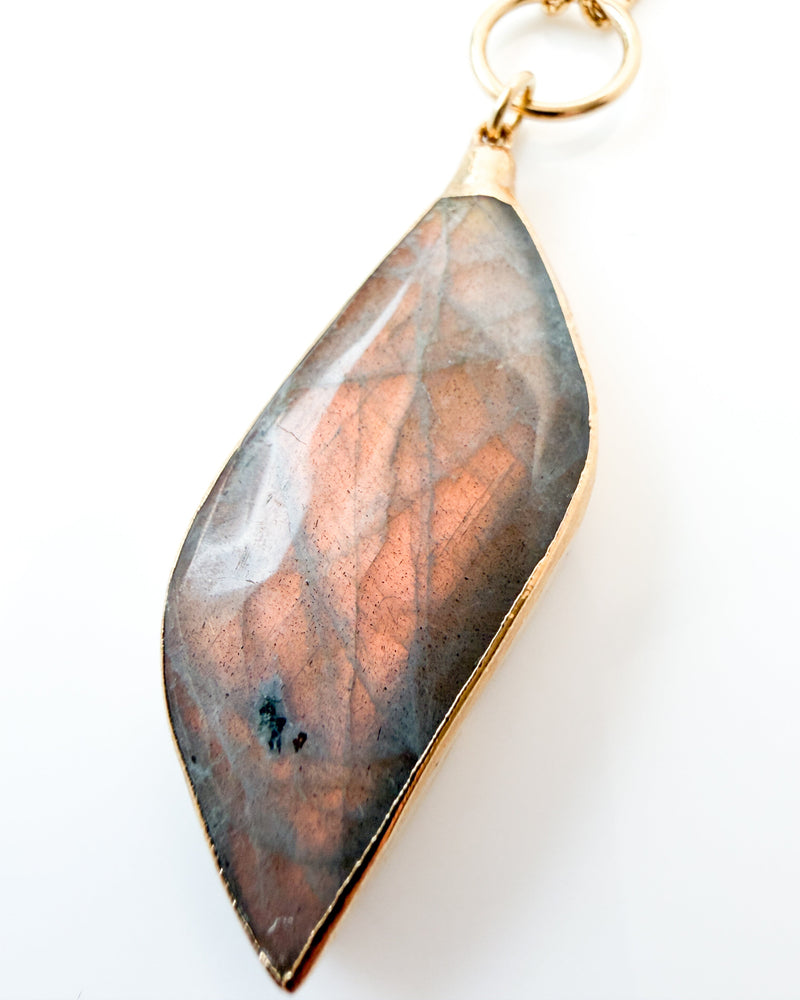 Sunset Labradorite Necklace