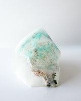 Ajoite in Quartz